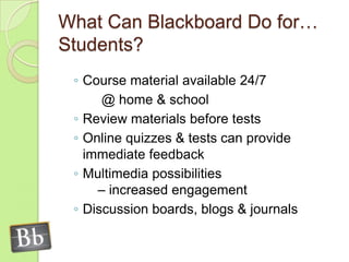 What Is Blackboard & Why Would I Want