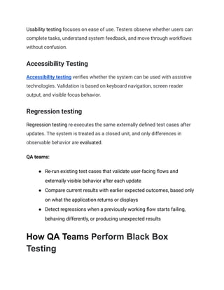 Black Box Test Cases Example What is Black Box Testing_ Types, Tools & Examples | PDF