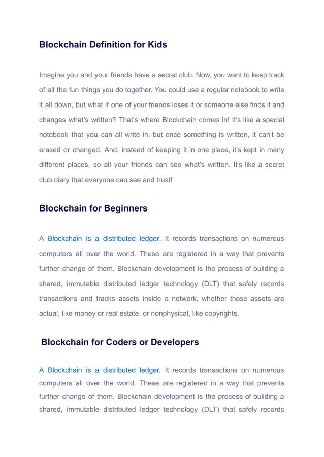 What Is Blockchain Beginners Guide Pdf Pdf What Is Blockchain Beginners Guide Pdf Pdf