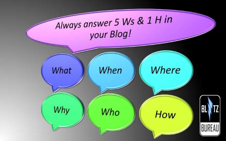 What is Blogging Slide 12