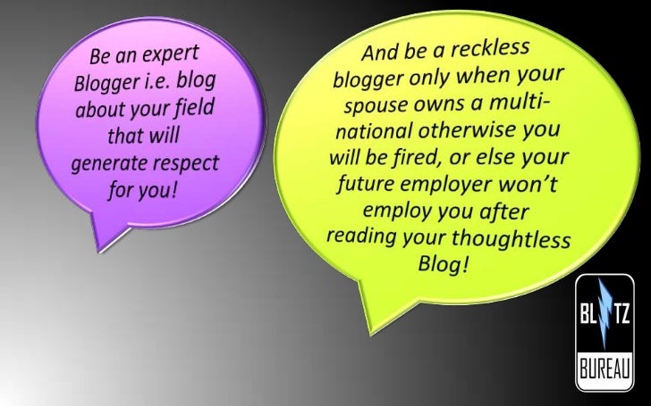 What is Blogging Slide 17