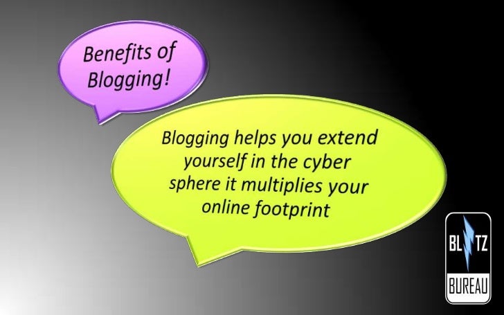 What is Blogging Slide 5