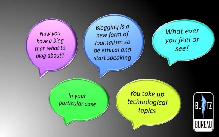 What is Blogging Slide 10