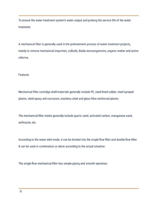 What is bottled water production process flow chart
