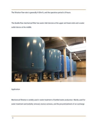 What is bottled water production process flow chart