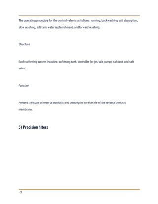 What is bottled water production process flow chart