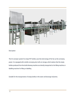 What is bottled water production process flow chart