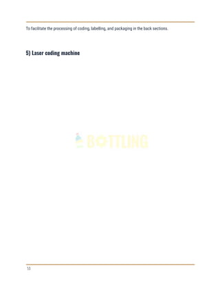 What is bottled water production process flow chart