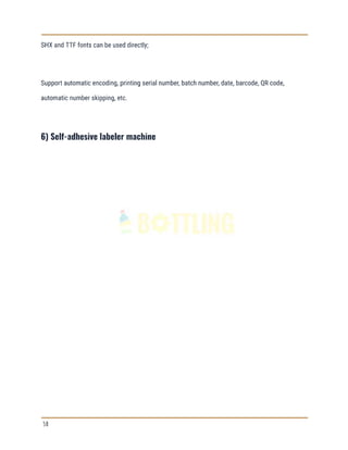 What is bottled water production process flow chart