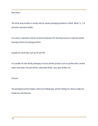 What is bottled water production process flow chart