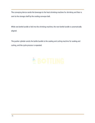 What is bottled water production process flow chart