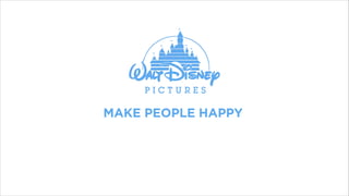 MAKE PEOPLE HAPPY
 