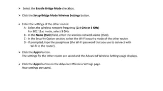 What is bridge mode