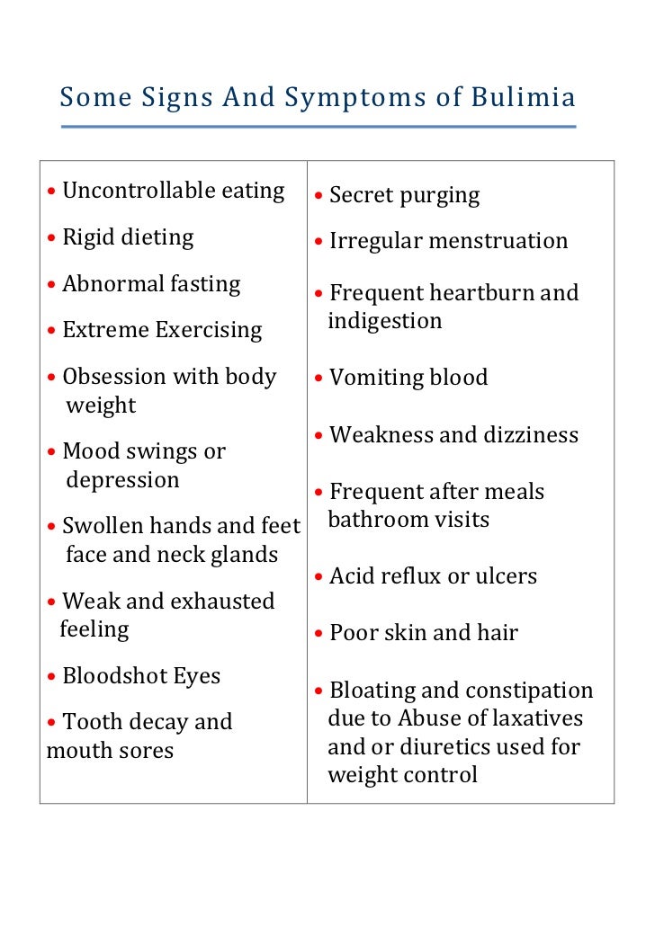 What is Bulimia Discover Top Secrets To Recovery