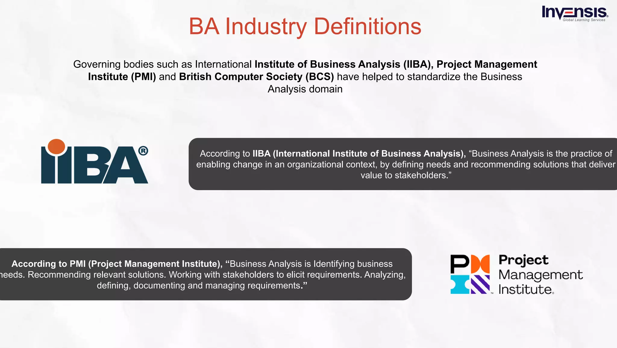 What is business analysis - Slideshare