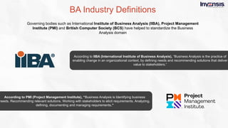 What is business analysis  - Slideshare