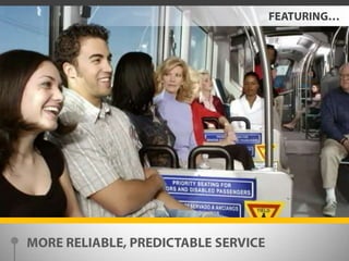 FEATURING…MORE RELIABLE, PREDICTABLE SERVICE