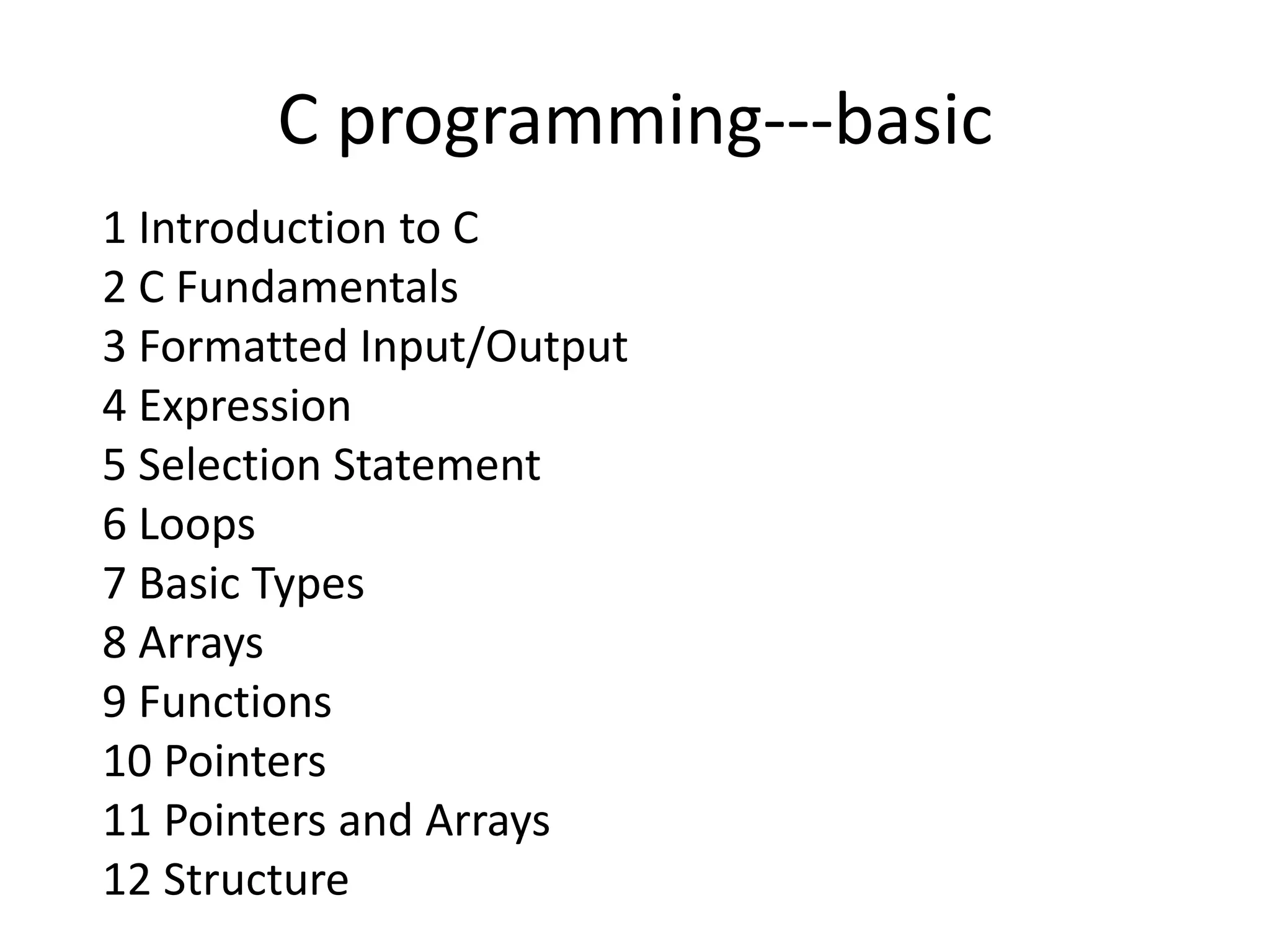 What is c | PPT
