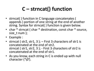 What is c | PPTX
