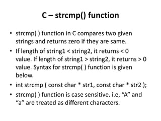 What is c | PPTX