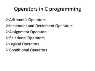 What is c | PPTX