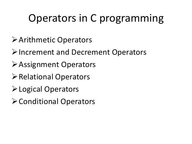 What Is C
