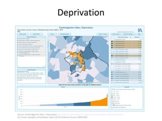 Deprivation 
Source: Cambridgeshire Atlas | Deprivation http://www.cambridgeshireinsight.org.uk/interactive-maps/deprivation 
(C) Crown copyright and database rights (2014) Ordnance Survey 100023205. 
 