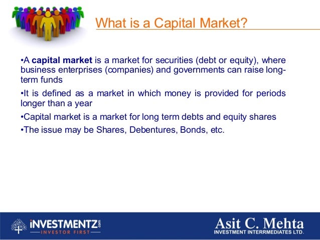 Current Issues On Capital Market