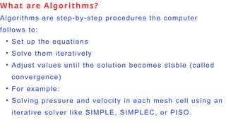 Simple.c Algorithm Cfd What is CFD (Computational Fluid Dynamics) Definition CFD is a computer ...