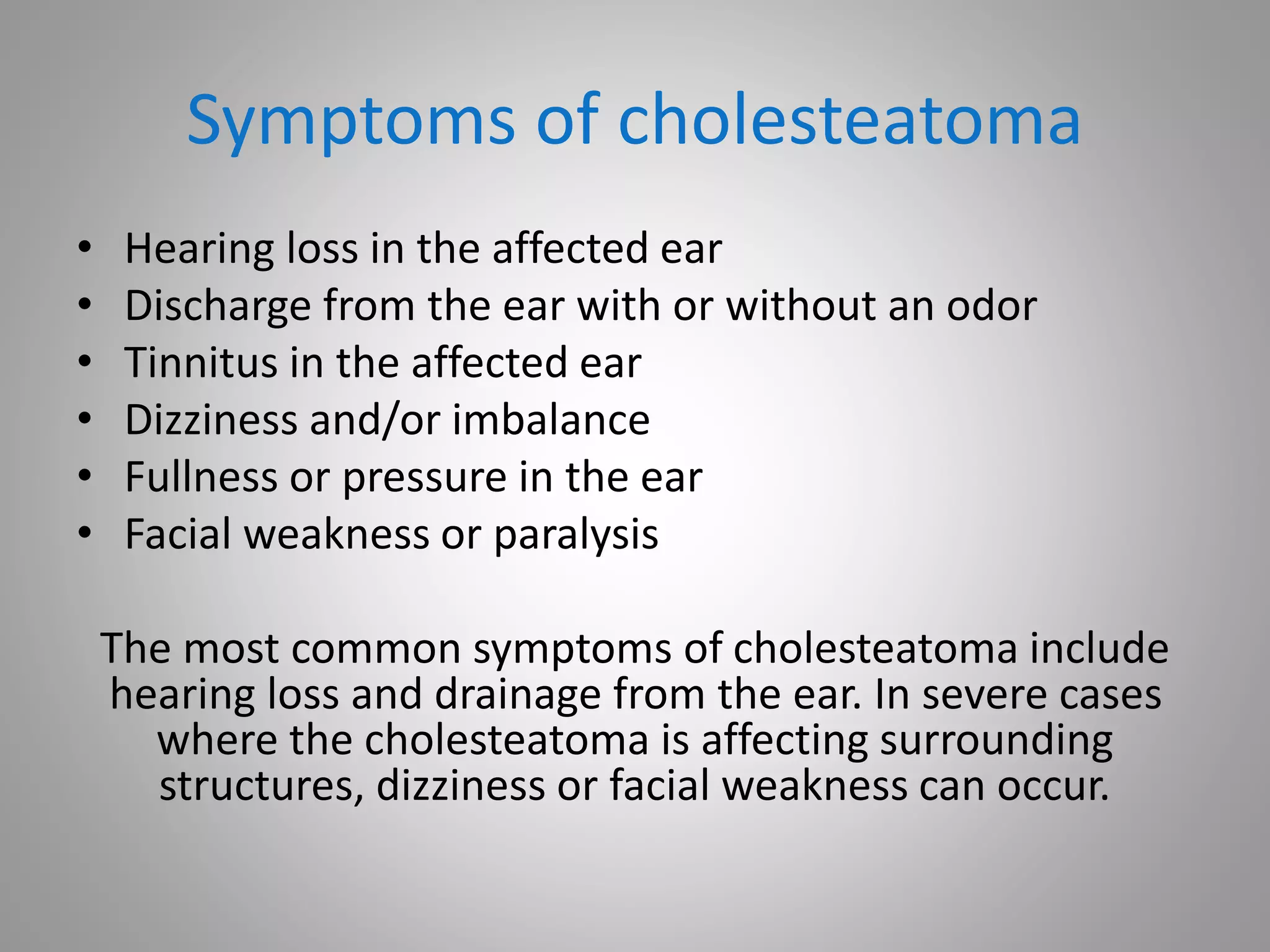 What Is Cholesteatoma PPTX what-is-cholesteatoma-pptx