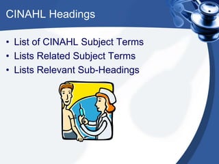 What Is Cinahl | PPTX