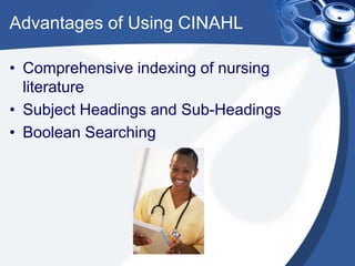 What Is Cinahl | PPTX