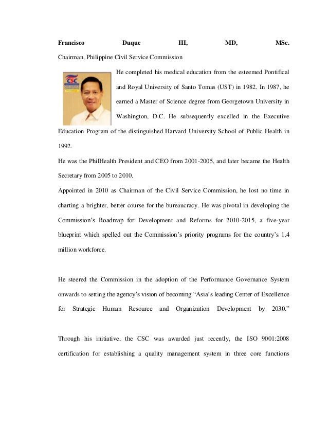 What is civil service