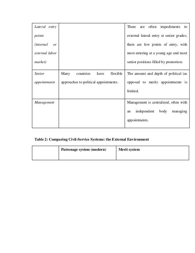 What is civil service