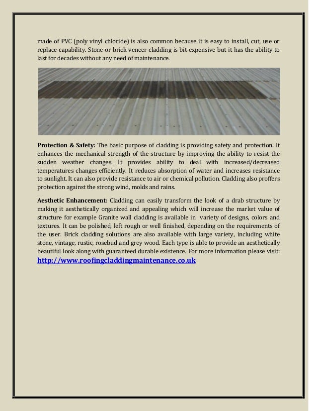 What is cladding & what does makes it important