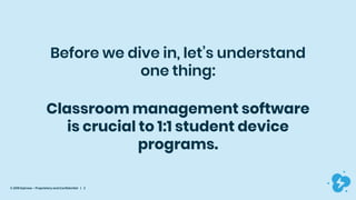 What is Classroom Management Software?