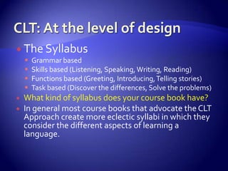 Knowledge of the relationship between the language and its nonlinguistic (social) context.