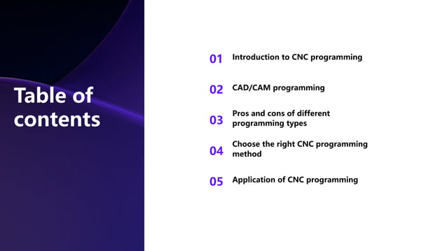 What is CNC Programming And How It Works | PPT