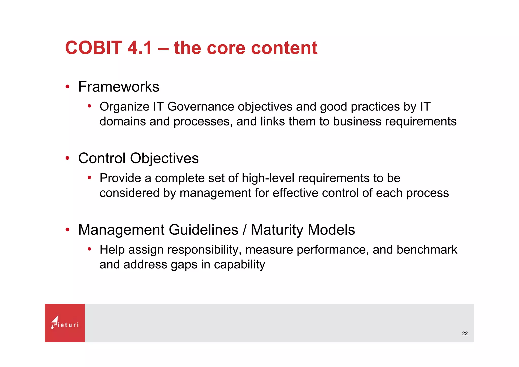 What is Cobit