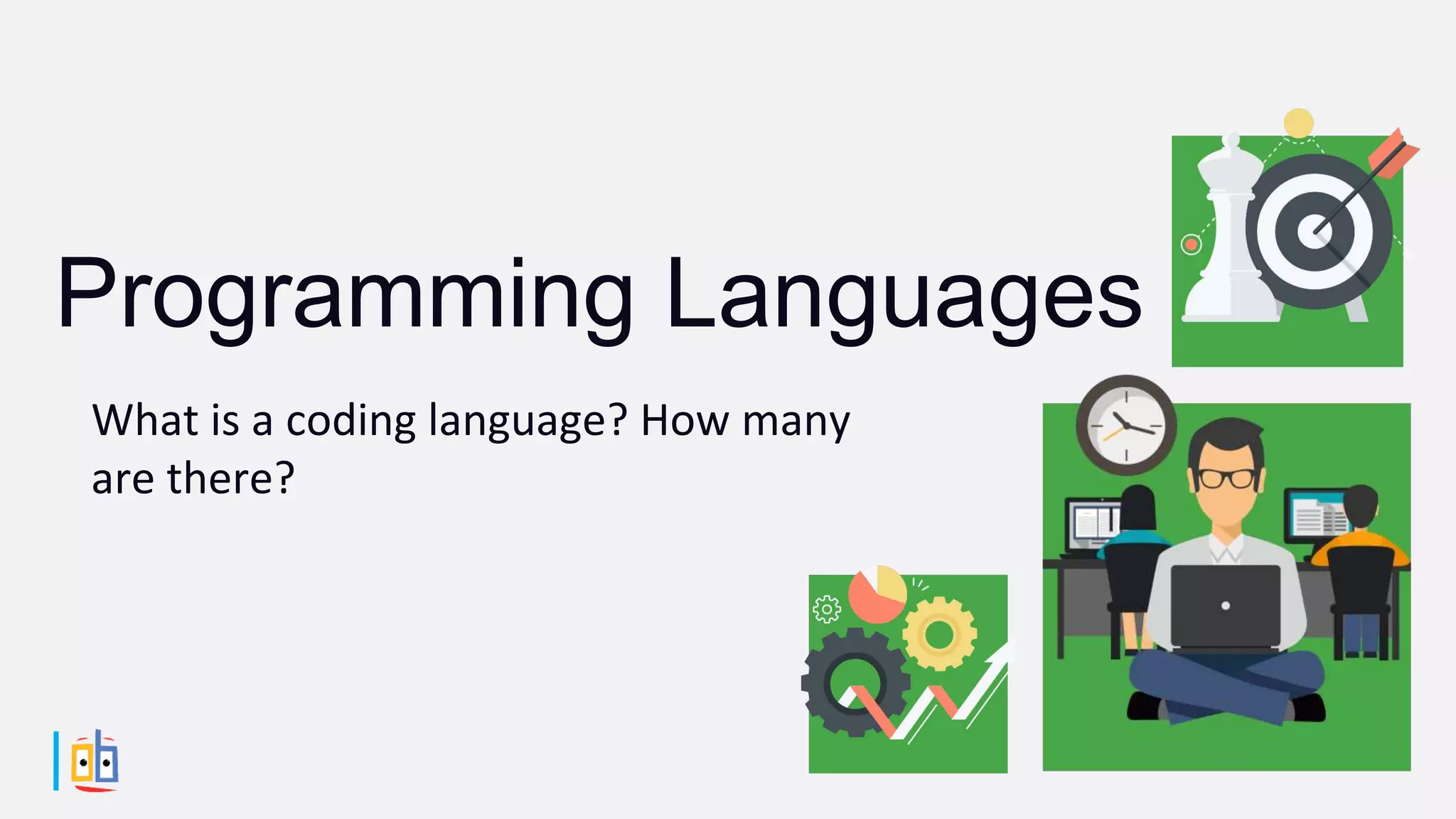 What is a coding language? How many
are there?
Programming Languages
 