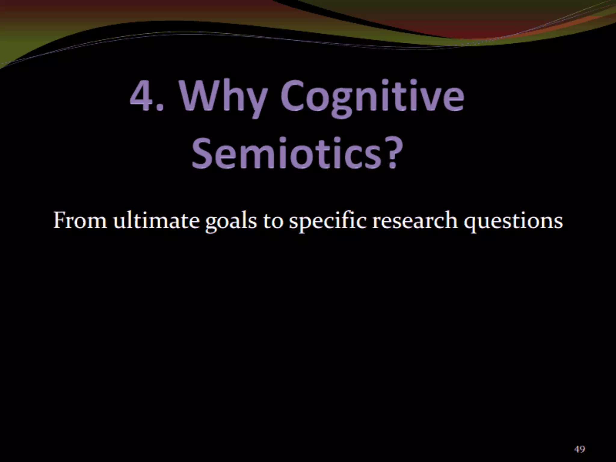 What Is Cognitive Semiotics Ppt What Is Cognitive Semiotics Ppt