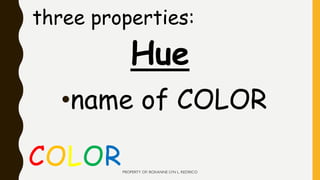 WHAT IS COLOR? | PDF