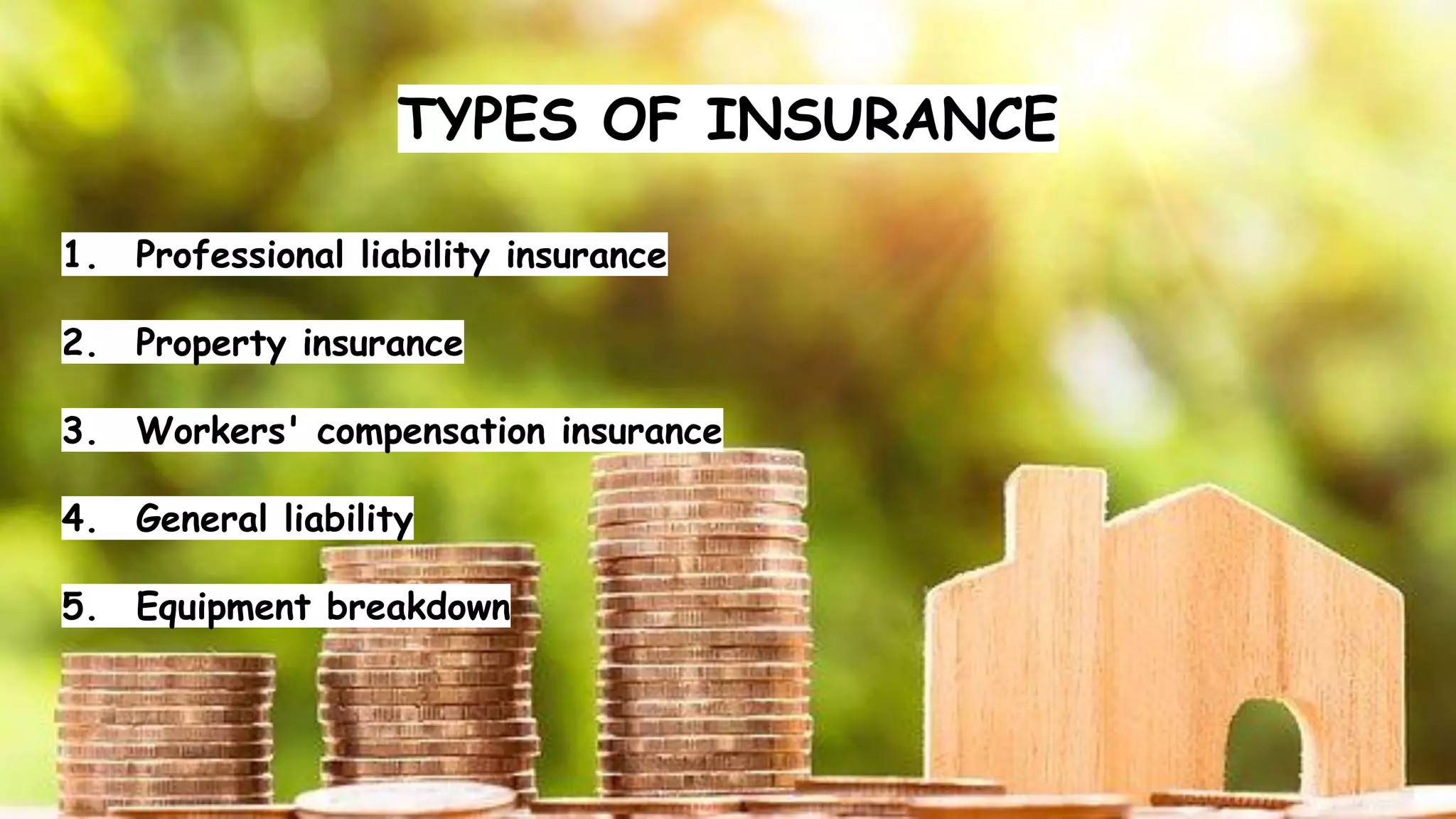 What is commercial insurance? PPT