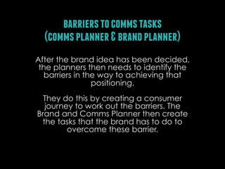 What is Comms Planning?
