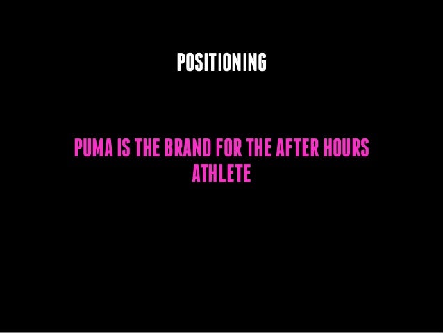 puma brand analysis