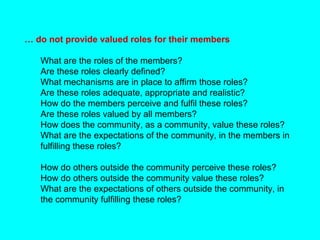 What is community | PPT