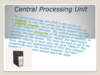 What is computer | PPTX
