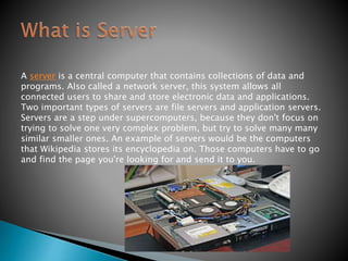 What is computer | PPTX | Computing | Technology & Computing