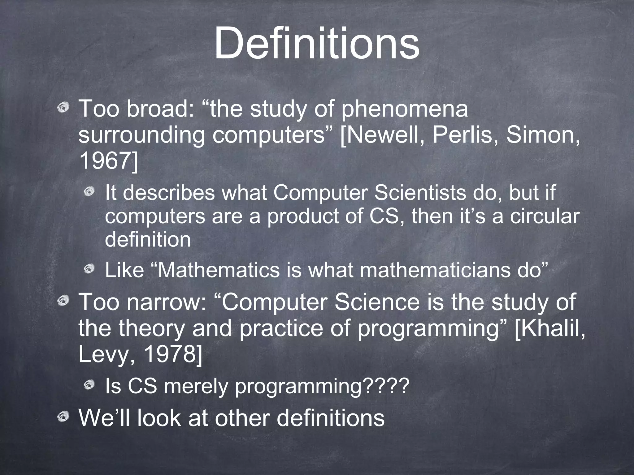 What is computer science | PPT