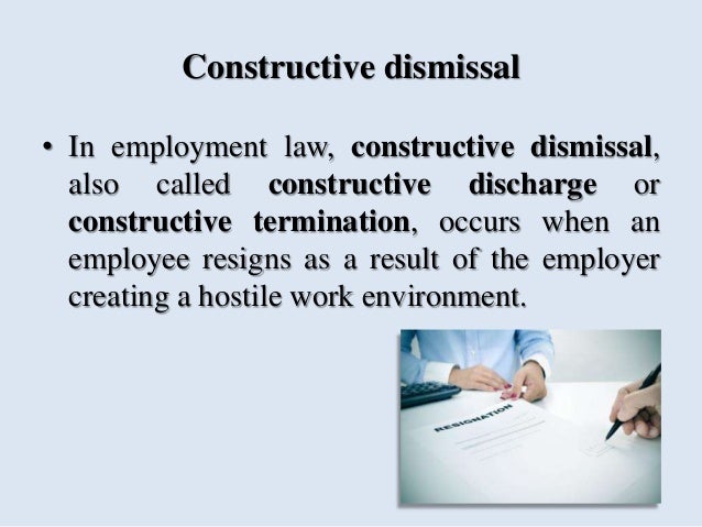 What Is Constructive Discharge